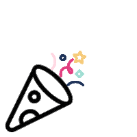 confetti celebrate Sticker by Jessica Brees Photography