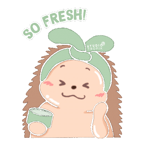Happy Face Sticker by Studio Tropik