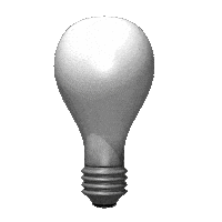 Lightbulb Bulb Sticker