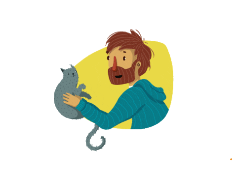 Cat Love Sticker by Cobasi