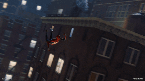 Marvel Spiderman GIF by Insomniac Games