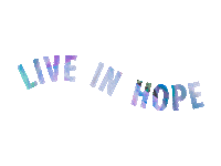 Overflow Live In Hope Sticker by Bridge City Church