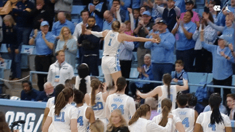 Happy Lets Go GIF by UNC Tar Heels