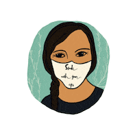 Mask Smile Sticker