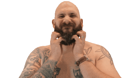 Beard Oil Sticker by THE BEARD STRUGGLE