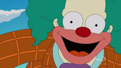 krusty the clown GIF