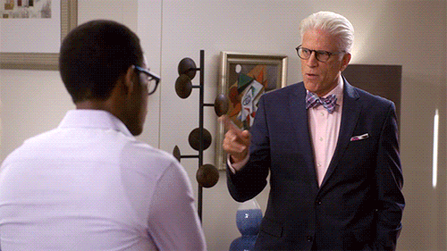nbc michael GIF by The Good Place
