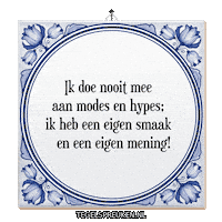 Nl Trots Sticker by Tegelspreuken.nl