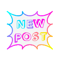 New Post Sticker