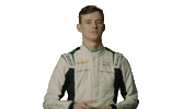 Waving Finger No Sticker by INDYCAR