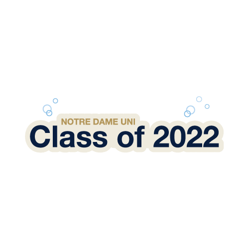 Notre Dame Graduation Sticker by The University of Notre Dame Australia