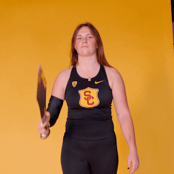 Track Field GIF by USC Trojans