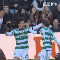 Celebration Goal GIF by Celtic Football Club