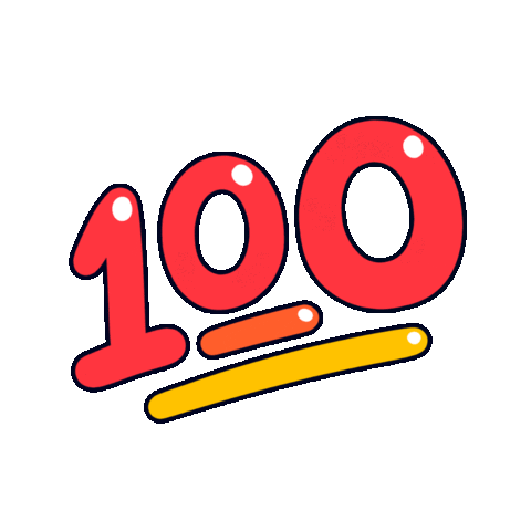 One Hundred Love Sticker by Sappy Seals