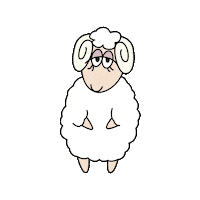 Sleepy Sheep Sticker by SPINNS