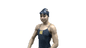 Flex Swimming Sticker by UNCP Braves Athletics