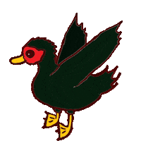 Ducks Goose Sticker