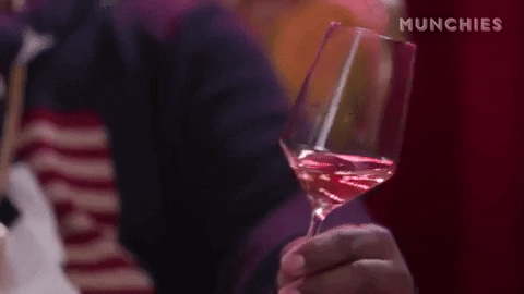 munchies giphygifmaker drink cheers wine GIF