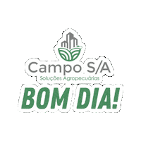 CamposaAF bom dia camposa pecuária vertical Sticker
