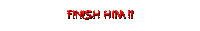 mortal kombat finish Sticker