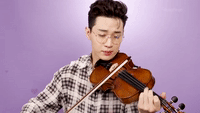 Henry Lau Playing Violin 