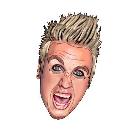 Comics Caricatura Sticker