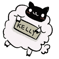 Sheep Needlefelt Sticker