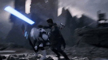 star wars jedi lightsaber ea light saber GIF