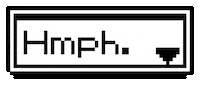 kiddtekno pixel text upset video game Sticker