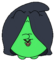 Halloween Shouting Sticker by whitaswhit