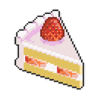 Strawberry Shortcake Cake Sticker by imoji