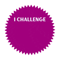 Feminism I Challenge You Sticker by National Network of Abortion Funds