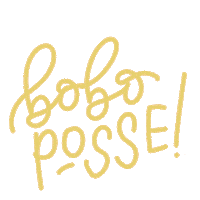 neon posse Sticker by bobo design studio