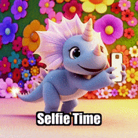 Selfie Pictures GIF by Divineasaur