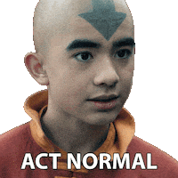 Calm Down Avatar The Last Airbender Sticker by NETFLIX