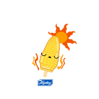 Sweet Corn Joy Sticker by Joyday