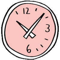 Watch Clock Sticker by Abiby