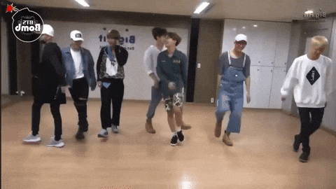 Silver Spoon Dance Practice GIF