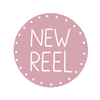 New Reel Sticker by jenny henderson studio