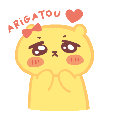 Heart Thanks Sticker