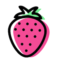 Vegan Fruit Sticker by The Good Cider