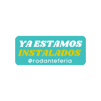 rodante_feria rodanteferia luzproduccion Sticker