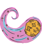 Flymetothemoon Sticker by jetkidscom