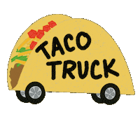 Mexican Food Tacos Sticker