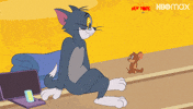 Chilling Tom And Jerry GIF by HBO Max