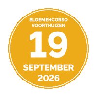 19 September Sticker by Floralia Voorthuizen