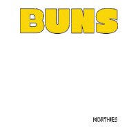 Burgers Buns Sticker by The Sydney Collective