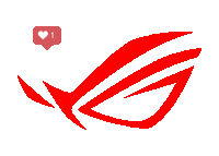 ROGPERU games rog Sticker