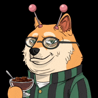 Shiba Inu Eating GIF by Doge Pound