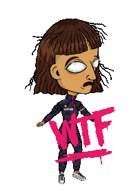 Heart Attack What Sticker by Depressed Citizens